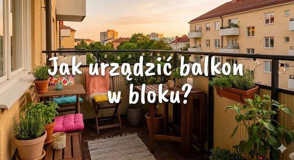 Jak urządzić balkon w bloku? Aranżacja balkonu krok po kroku