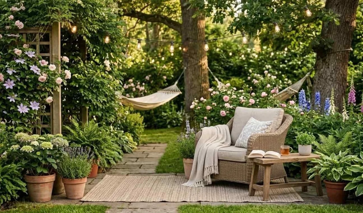 Jak urządzić strefę relaksu w ogrodzie?